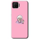 MRCİLETİSİM mrc114825 Bad Grandmother Kılıf Baskılı Kapak Tam Ekran Koruyucu Oppo A73 ile uyumlu