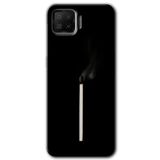 MRCİLETİSİM mrc114942 Sönmüş Kibrit Kılıf Baskılı Kapak Tam Ekran Koruyucu Oppo A73 ile uyumlu