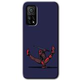 MRCİLETİSİM (mrc119310) DeadPool 3 Kılıf HD Desen Baskılı Arka Kapak Xiaomi Mi 10T ile uyumlu