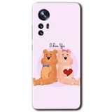 MRCİLETİSİM (mrc122047) Sevgili Ayıcık Kılıf HD Desen Baskılı Arka Kapak Xiaomi Mi 12 Pro ile uyumlu