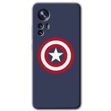 MRCİLETİSİM (mrc122058) Captain! Kılıf HD Desen Baskılı Arka Kapak Xiaomi Mi 12 Pro ile uyumlu