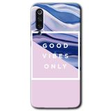 MRCİLETİSİM (mrc123170) Good Vibes Kılıf HD Desen Baskılı Arka Kapak Xiaomi Mi 9 ile uyumlu