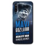 MRCİLETİSİM (mrc123883) Bozkurt Atatürk Kılıf HD Desen Baskılı Arka Kapak Xiaomi Mi 9 SE ile uyumlu