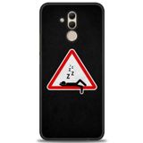 MRCİLETİSİM (mrc12552) Tam Ekran Koruyucu Kılıf HD Baskılı Kılıf Dream Big Huawei Mate 20 Lite ile uyumlu