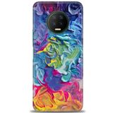 MRCİLETİSİM (mrc12839) Tam Ekran Koruyucu Kılıf HD Baskılı Kılıf Colors Infinix Note 7 ile uyumlu