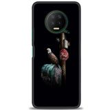 MRCİLETİSİM (mrc12857) Tam Ekran Koruyucu Kılıf HD Baskılı Kılıf Guardian Infinix Note 7 ile uyumlu