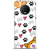 MRCİLETİSİM (mrc12889) Tam Ekran Koruyucu Kılıf HD Baskılı Kılıf Dog Infinix Note 7 ile uyumlu