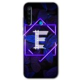 MRCİLETİSİM (mrc13287) Dark Neon Yaprak F Harfi Kılıf Baskılı Kapak Tam Kaplayan Mat Seramik Xiaomi Redmi Note 8 ile uyumlu