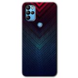 MRCİLETİSİM mrc134504 Abstract 4 Kılıf HD Desen Baskılı Arka Kapak + Temperli Cam General Mobile GM 21 Pro ile uyumlu
