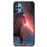 MRCİLETİSİM mrc134536 Kylo Ren Kılıf HD Desen Baskılı Arka Kapak + Temperli Cam General Mobile GM 21 Pro ile uyumlu