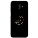 MRCİLETİSİM mrc13763 İyi Geceler Kılıf Baskılı Kapak 5D Tam Kaplayan Cam Samsung Galaxy J6 Plus ile uyumlu