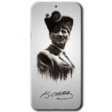MRCİLETİSİM mrc137808 Mustafa Kemal Atatürk Kılıf HD Desen Baskılı Arka Kapak + Temperli Cam General Mobile GM 8 ile uyumlu