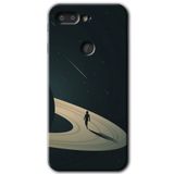 MRCİLETİSİM mrc137963 Space Planet Kılıf HD Desen Baskılı Arka Kapak + Temperli Cam General Mobile GM 9 Pro ile uyumlu