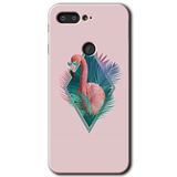 MRCİLETİSİM mrc138331 Flamingo Kılıf HD Desen Baskılı Arka Kapak + Temperli Cam General Mobile GM 9 Pro ile uyumlu