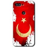MRCİLETİSİM mrc138454 Türkiyem Kılıf HD Desen Baskılı Arka Kapak + Temperli Cam General Mobile GM 9 Pro ile uyumlu