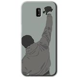 MRCİLETİSİM mrc13847 Artwork Wide Kılıf Baskılı Kapak 5D Tam Kaplayan Cam Samsung Galaxy J6 Plus ile uyumlu