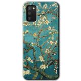 MRCİLETİSİM mrc139804 Almond Blossom Kılıf HD Desen Baskılı Arka Kapak Samsung Galaxy A02s ile uyumlu
