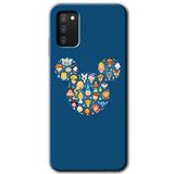 MRCİLETİSİM mrc139920 Mickey Kılıf HD Desen Baskılı Arka Kapak Samsung Galaxy A02s ile uyumlu