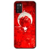 MRCİLETİSİM mrc140051 Albayrak 2 Kılıf HD Desen Baskılı Arka Kapak Samsung Galaxy A02s ile uyumlu
