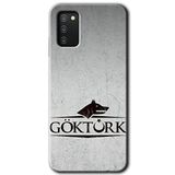 MRCİLETİSİM mrc140080 Göktürk Kılıf HD Desen Baskılı Arka Kapak Samsung Galaxy A02s ile uyumlu