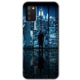MRCİLETİSİM mrc140133 Şehir Manzarası Kılıf HD Desen Baskılı Arka Kapak Samsung Galaxy A02s ile uyumlu