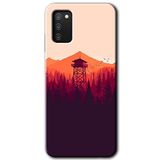 MRCİLETİSİM mrc140186 Gözlem Kulesi Kılıf HD Desen Baskılı Arka Kapak Samsung Galaxy A02s ile uyumlu