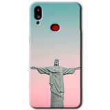 MRCİLETİSİM mrc141884 Rio Kılıf HD Desen Baskılı Arka Kapak + Temperli Cam Samsung Galaxy A10s ile uyumlu
