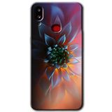 MRCİLETİSİM mrc142002 Çiçek Motif Kılıf HD Desen Baskılı Arka Kapak + Temperli Cam Samsung Galaxy A10s ile uyumlu