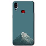 MRCİLETİSİM mrc142077 Alone Mountain Kılıf HD Desen Baskılı Arka Kapak + Temperli Cam Samsung Galaxy A10s ile uyumlu