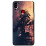 MRCİLETİSİM mrc142086 Atatürk Portre Kılıf HD Desen Baskılı Arka Kapak + Temperli Cam Samsung Galaxy A10s ile uyumlu