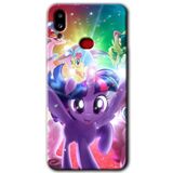 MRCİLETİSİM mrc142295 Pony Kılıf HD Desen Baskılı Arka Kapak + Temperli Cam Samsung Galaxy A10s ile uyumlu