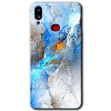 MRCİLETİSİM mrc142536 Mavi Buzul Kılıf HD Desen Baskılı Arka Kapak Samsung Galaxy A10s ile uyumlu