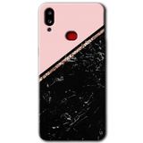 MRCİLETİSİM mrc142689 Yarım Mermer Kılıf HD Desen Baskılı Arka Kapak Samsung Galaxy A10s ile uyumlu