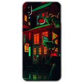 MRCİLETİSİM mrc142882 China Street Kılıf HD Desen Baskılı Arka Kapak Samsung Galaxy A10s ile uyumlu