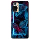 MRCİLETİSİM (mrc14616) Mekanik Yaprak 4 Kılıf Baskılı Kapak Tam Kaplayan Mat Seramik Xiaomi Redmi Note 10 Pro ile uyumlu