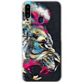 MRCİLETİSİM mrc149059 Colorfull Aslan Kılıf HD Desen Baskılı Arka Kapak Samsung Galaxy A20s ile uyumlu