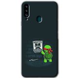 MRCİLETİSİM mrc149093 Kaplumbağa Avcısı Kılıf HD Desen Baskılı Arka Kapak Samsung Galaxy A20s ile uyumlu