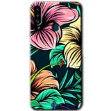 MRCİLETİSİM mrc149116 Çizim Çiçekler Kılıf HD Desen Baskılı Arka Kapak Samsung Galaxy A20s ile uyumlu