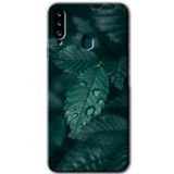 MRCİLETİSİM mrc149129 Yağmurlu Yaprak Kılıf HD Desen Baskılı Arka Kapak Samsung Galaxy A20s ile uyumlu