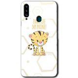 MRCİLETİSİM mrc149146 Sevimli Kedi 1 Kılıf HD Desen Baskılı Arka Kapak Samsung Galaxy A20s ile uyumlu