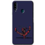 MRCİLETİSİM mrc149251 DeadPool 3 Kılıf HD Desen Baskılı Arka Kapak Samsung Galaxy A20s ile uyumlu