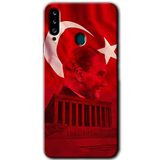 MRCİLETİSİM mrc149403 Anıtkabir Atatürk Kılıf HD Desen Baskılı Arka Kapak Samsung Galaxy A20s ile uyumlu