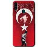 MRCİLETİSİM mrc149423 Bozkurt Atam Kılıf HD Desen Baskılı Arka Kapak Samsung Galaxy A20s ile uyumlu
