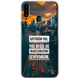 MRCİLETİSİM mrc149440 Manzara Seviyorum Kılıf HD Desen Baskılı Arka Kapak Samsung Galaxy A20s ile uyumlu
