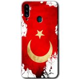 MRCİLETİSİM mrc149454 Türkiyem Kılıf HD Desen Baskılı Arka Kapak Samsung Galaxy A20s ile uyumlu