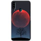MRCİLETİSİM mrc149506 Kanlı Ay Kılıf HD Desen Baskılı Arka Kapak Samsung Galaxy A20s ile uyumlu