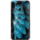 MRCİLETİSİM mrc149534 9D Tüyler Kılıf HD Desen Baskılı Arka Kapak Samsung Galaxy A20s ile uyumlu