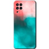 MRCİLETİSİM mrc151194 Flu Işık Kılıf HD Desen Baskılı Arka Kapak Samsung Galaxy A22 ile uyumlu