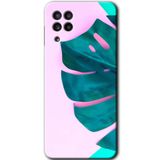 MRCİLETİSİM mrc151199 3D Yaprak Kılıf HD Desen Baskılı Arka Kapak Samsung Galaxy A22 ile uyumlu