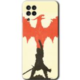 MRCİLETİSİM mrc151324 Dragon Hunter 1 Kılıf HD Desen Baskılı Arka Kapak Samsung Galaxy A22 ile uyumlu
